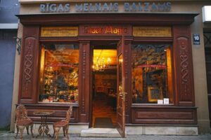 Riga Black Balsam XO Tasting Exclusive Flavor in Limited Edition - Inside Black Magic Bar: medieval mood, clean execution