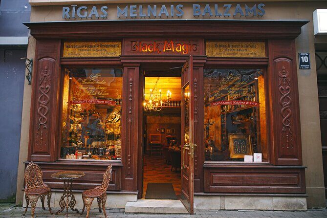 Riga Black Balsam XO Tasting Exclusive Flavor in Limited Edition - Inside Black Magic Bar: medieval mood, clean execution